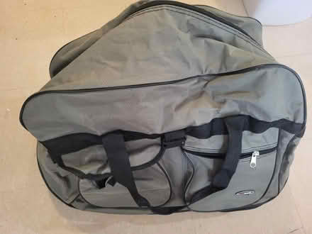 Photo of free huge army green hipack laundry bag (Near Downtown Ypsilanti) #2