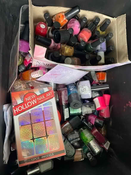 Photo of free Lots of nail polishes and some nail art (Broughton PR3) #1