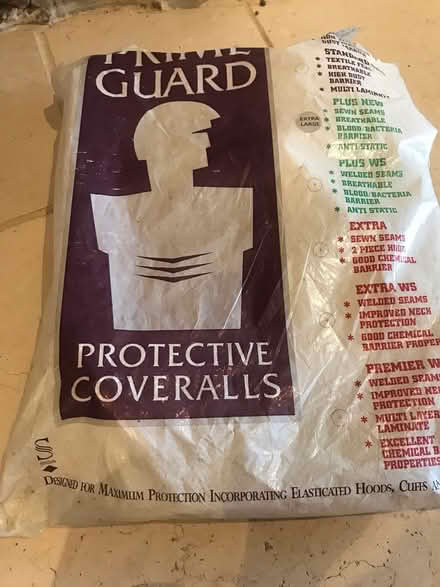 Photo of free Prime Guard Protective coveralls (Blagdon BS40) #1