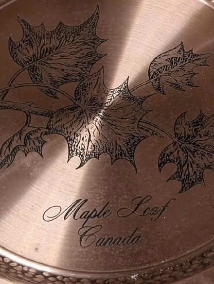 Photo of free Bronze Canadian plate. (AB22) #3