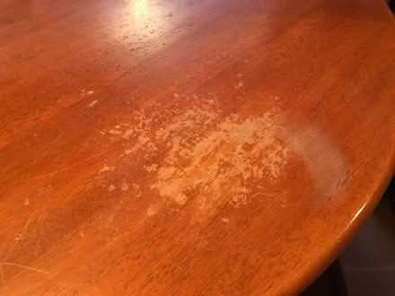Photo of free Solid wood extendable table and set of 4 chairs. (Malvern Link WR14) #2