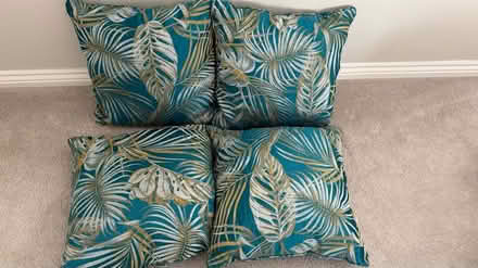 Photo of free 4 greeny cushions (MK45) #1