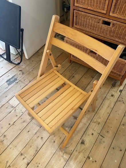 Photo of free Folding chair (West end G3) #1