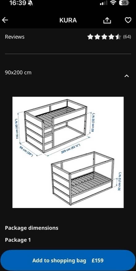 Photo of free Kids Bed Frame (Edgware HA8) #3