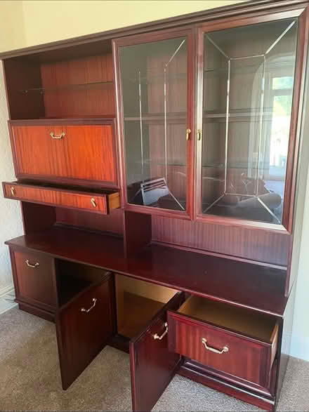 Photo of free Mahogany Wall Unit (WV2 Wolverhampton) #2
