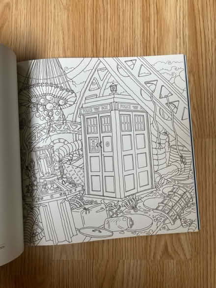 Photo of free Doctor Who colouring book, unused (Aigburth L17) #2