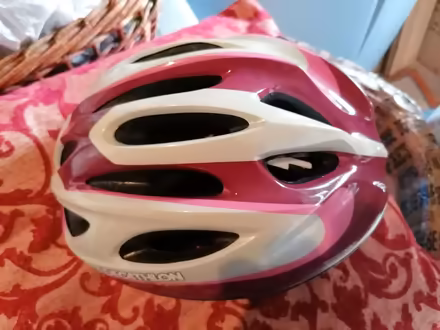 Photo of free Kids Pink Decathlon Cycling Helmet (52–56cm) - Used (West Bridgford NG2) #1