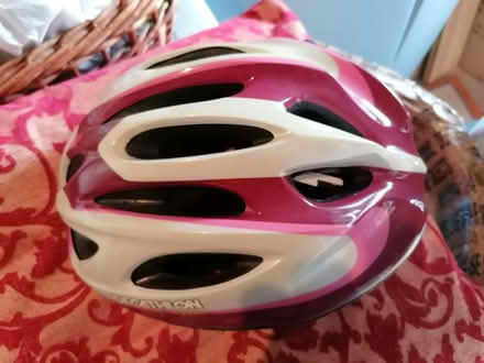 Photo of free Kids Pink Decathlon Cycling Helmet (52–56cm) - Used (West Bridgford NG2) #1