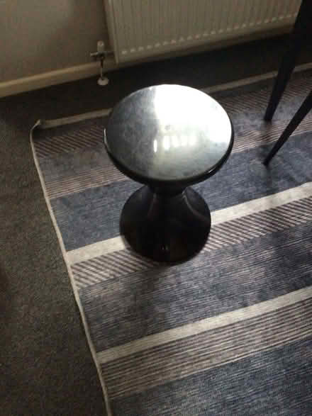 Photo of free Black plastic stool /table (Wellington) #1