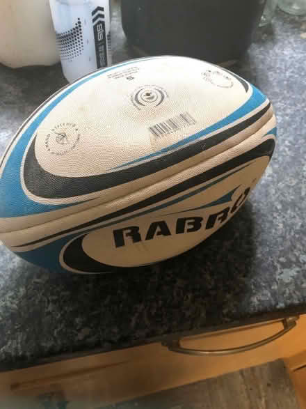 Photo of free Slightly deflated rugby ball (Caldecott OX14) #1