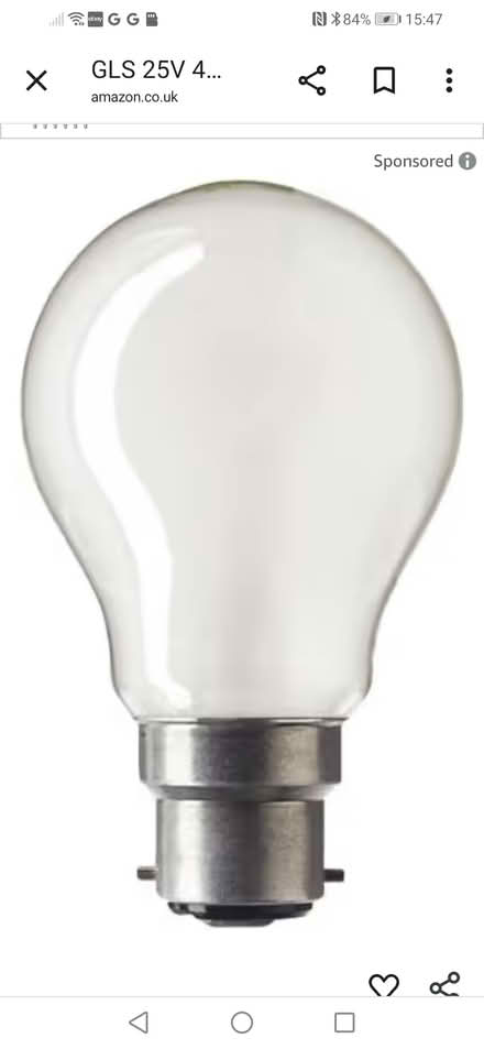 Photo of Bayonet 40.Watt light Bulbs (MK14 Great Linford) #1