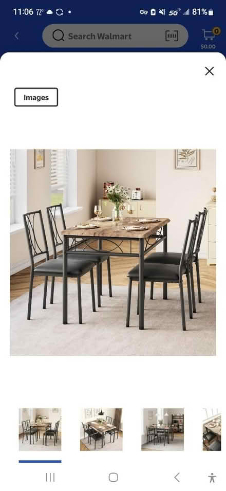 Photo of free Dining table, 4 chairs (Elden St @ Laurel Way) #1