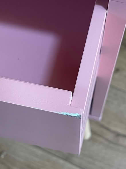 Photo of free Pink bedside table (Finchley N3) #3