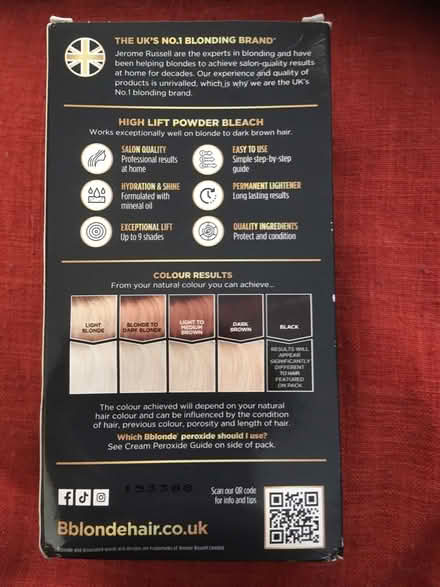Photo of free Hair Bleach (Bradford Leigh BA15) #2