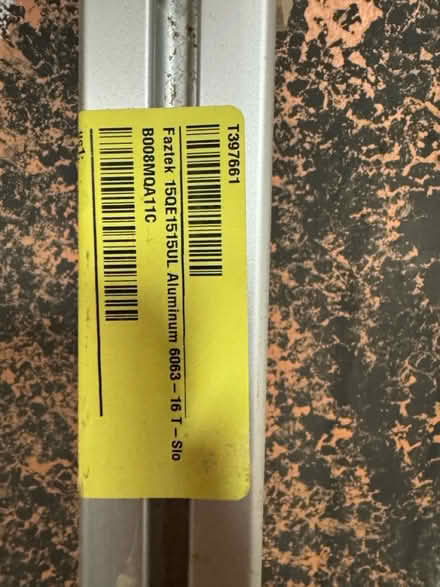 Photo of free Faztek aluminum rail (SouthEast Austin) #3