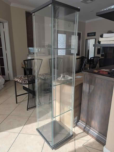 Photo of free Ikea glass cabinet (77091) #1