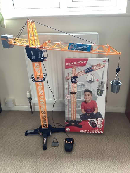 Photo of free Toy - remote controlled crane (Mealsgate CA7) #1