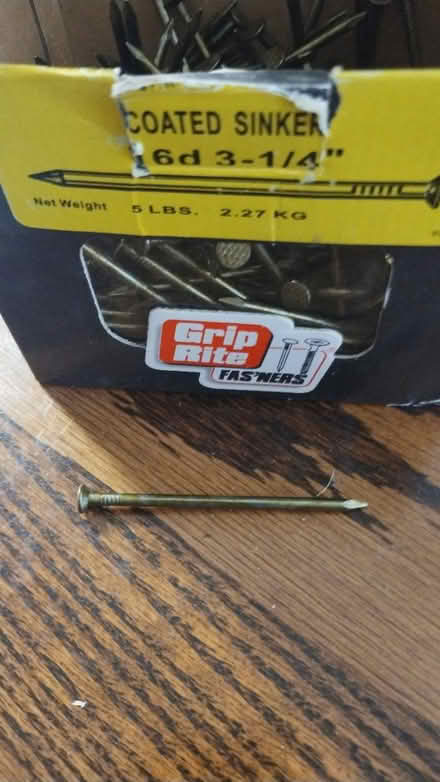 Photo of free 16 do Framing nails (Vacaville) #3