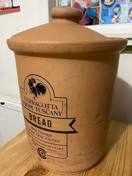 Photo of free Terracotta bread jar (Whitecross OX13) #1