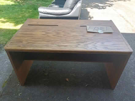 Photo of free desk, table, waher, dryer (NE Portland - 56th and fremont) #1