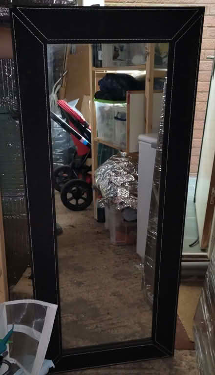 Photo of free Ikea Jondal full height mirror (St Ives PE27) #1