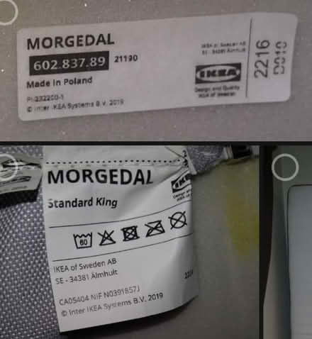 Photo of free IKEA Morgedal king mattress (Stopsley LU2) #1