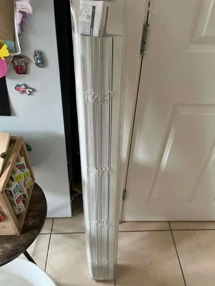 Photo of free BNiB dunelm blind white wood effect (Botley OX2) #1
