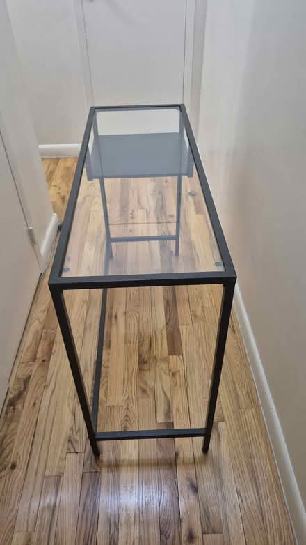 Photo of free 2 Office Chairs & Glass Top Desk (Harlem 10027) #1