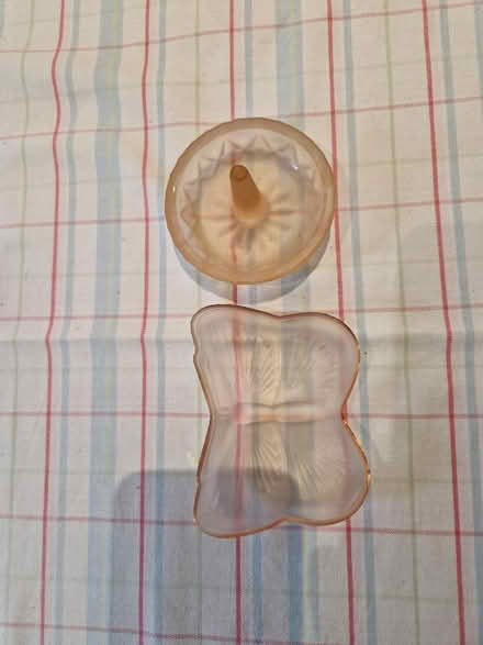 Photo of free Opaque pink jewelry dishes (Arborfield Garrison RG2) #1