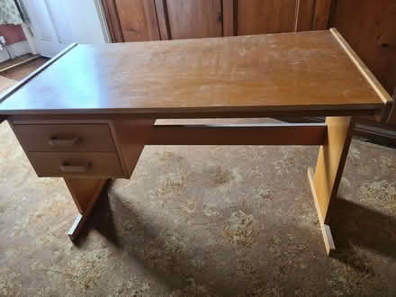 Photo of free Wooden desk with drawers (Great chesterford CB10) #1