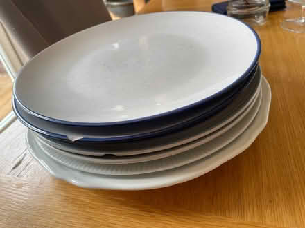 Photo of free 6 dinner plates (assorted) (CV23, Coton Park) #1