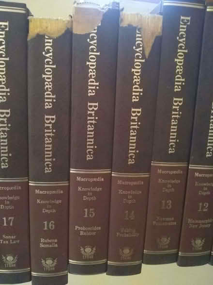 Photo of free Full set of Encyclopedia Britannicas (Fairmilehead EH10) #2