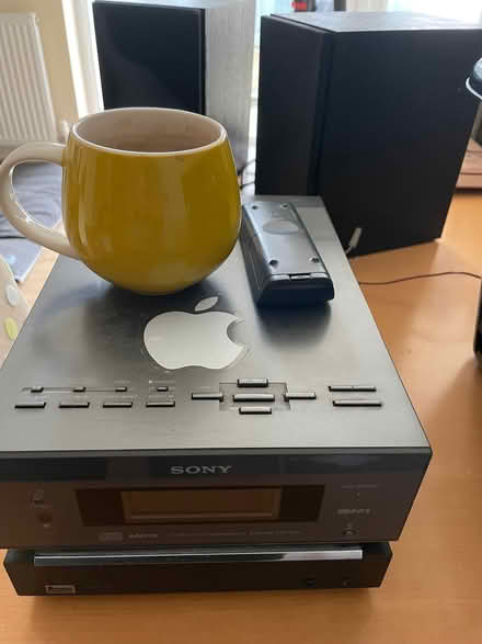 Photo of free Sony CD Radio & speakers (Bradenstoke SN15) #2
