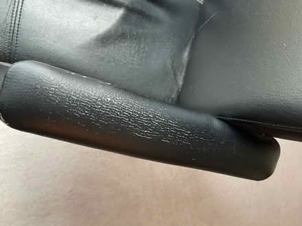 Photo of free Desk chair, black (Oakes HD3) #3