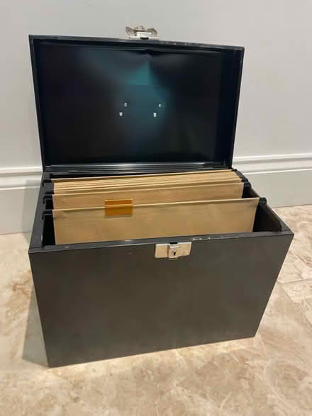 Photo of free Metal filing box (HD1, Huddersfield) #1