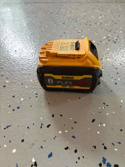 Photo of free 6aH Dewalt Battery (broken) (Lexington) #1