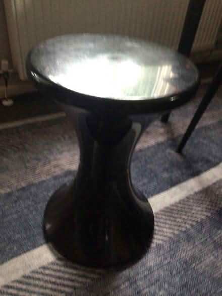 Photo of free Black plastic stool /table (Wellington) #2