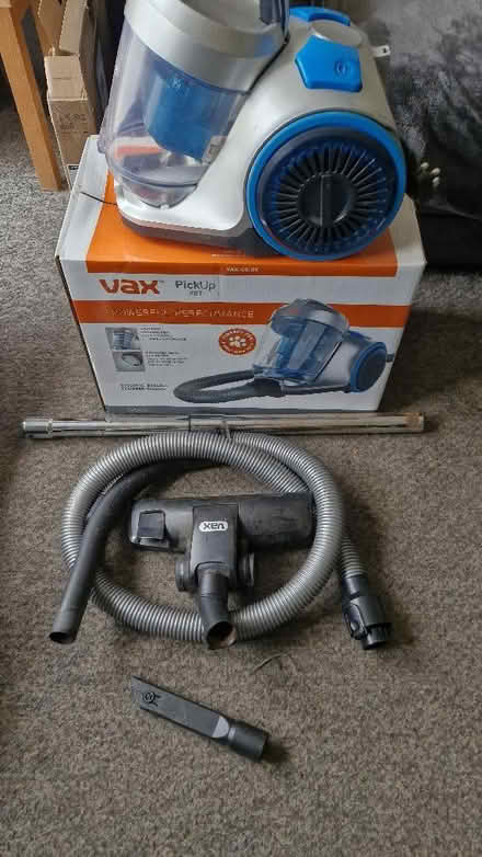 Photo of free Vax Pick Up Pet Corded Bagless Cylinder Vacuum (The Dovecotes WV8) #3