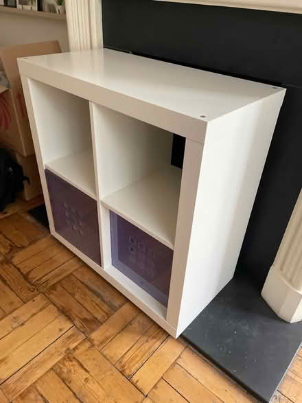 Photo of free IKEA shelf unit. White (Crouch End N8) #2