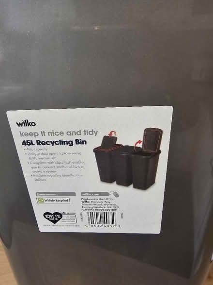 Photo of free 45L bin (Malvern Link WR14) #4