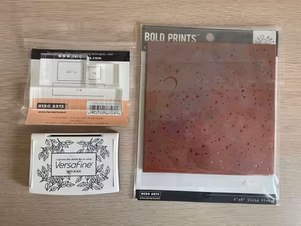 Photo of free Ink pad and stamp blocks (North East Gainesville) #1
