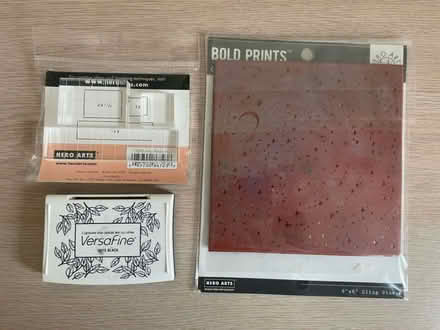 Photo of free Ink pad and stamp blocks (North East Gainesville) #1