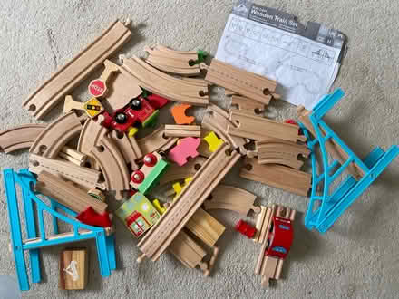 Photo of free Wooden train/road reversible set (Orpington BR6) #1