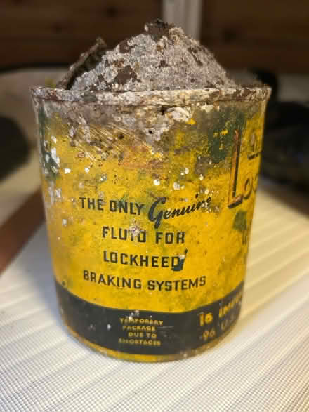 Photo of free Vintage Lockheed brake fluid tin (Northmoor OX29) #3