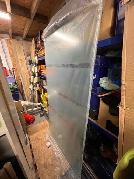 Photo of free Sliding glass shower door (Halstead TN14) #2