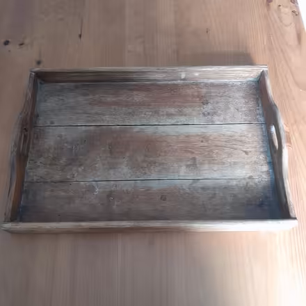 Photo of free Wooden rustic drinks tray (Tettenhall WV6) #1