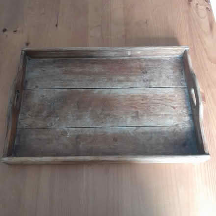Photo of free Wooden rustic drinks tray (Tettenhall WV6) #1