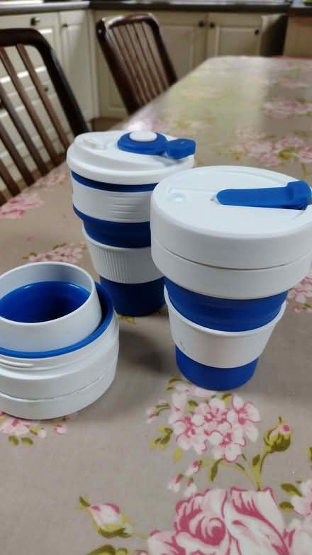 Photo of free 3 collapsible cups (Ledbury HR8) #1