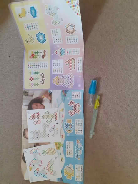 Photo of free Random aquabead instructions & pen (Panshanger AL7) #1