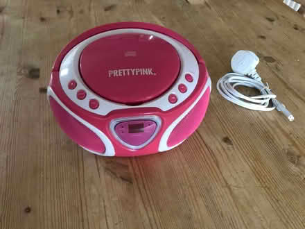 Photo of free Bush PrettyPink CD/radio micro system (Malvern Link WR14) #1